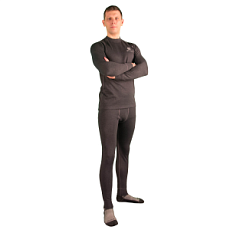 Комплект Btrace (Футболка с длинными рукавами + кальсоны) мужской Soft Outdoor Man (Серый)